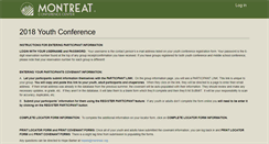 Desktop Screenshot of mymontreat.org