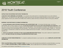 Tablet Screenshot of mymontreat.org